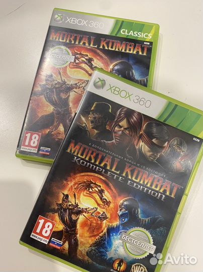 Mortal kombat xbox 360 xbox ONE лицензия