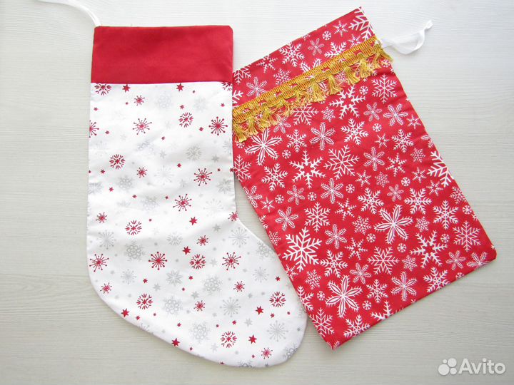 Мешок для новогодних подарков