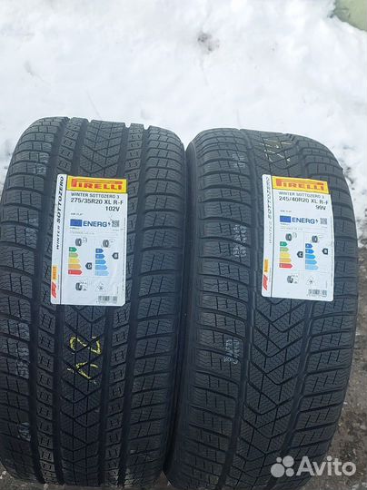 Pirelli Winter Sottozero 3 245/40 R20 и 275/35 R20 102V