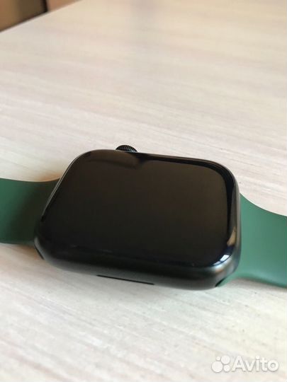 Часы apple watch 7 45 mm green