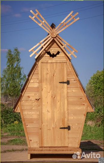 Уличный туалет с установкой