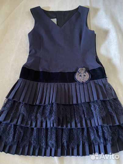 Школьное платье 122-128