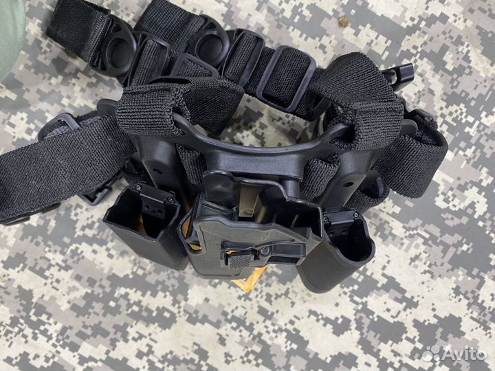 Кобура тактическая, набедренная для glock