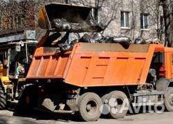 Щебень песок вывоз мусора, грунт чернозём