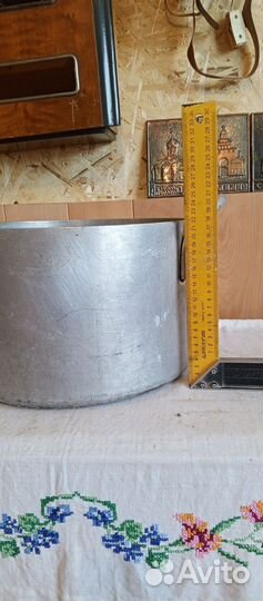 Кастрюля алюминиевая 20 литров