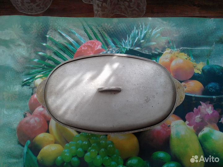 Чугунная Утятница, Жаровня, Гусятница - из СССР