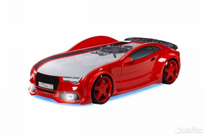 Кровать машина