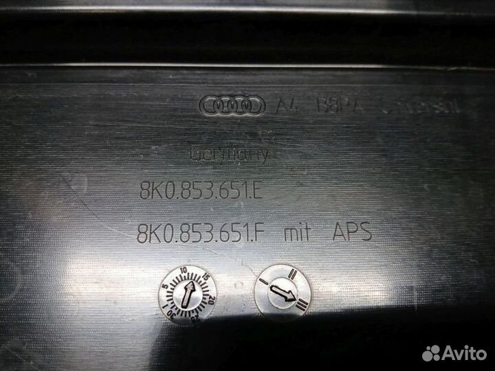 Решетка радиатора Audi / VW A4 IV, рестайлинг