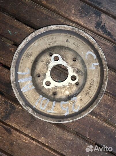 Шкив гур a6 c5 audi 2.5 tdi 078145255h