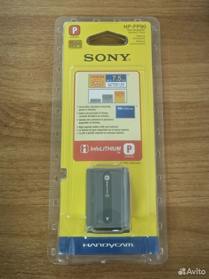 Аккумулятор Sony NP-FP90