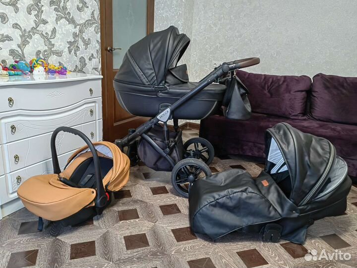 Коляска verdi mocca 3 в 1