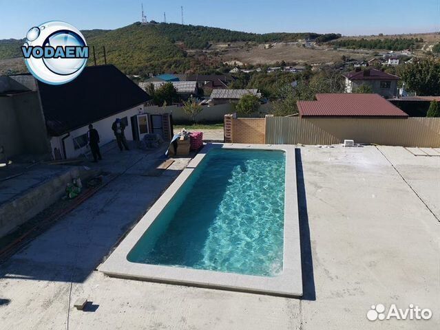 Бассейн 8x3x1,5 с комплектом оборудования