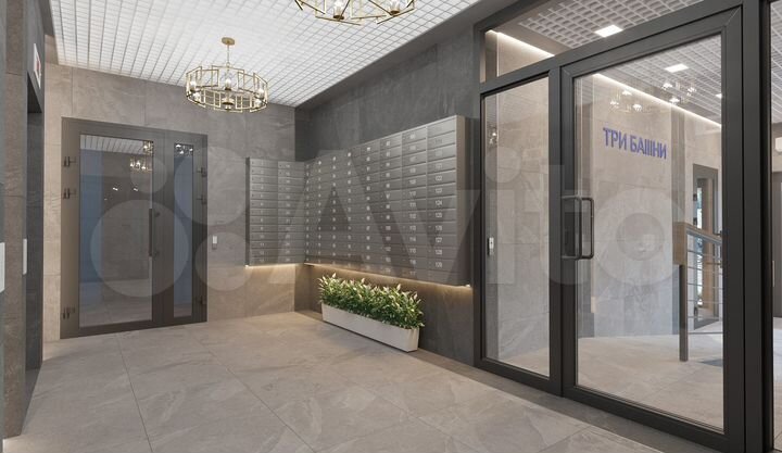 2-к. квартира, 53,7 м², 12/19 эт.