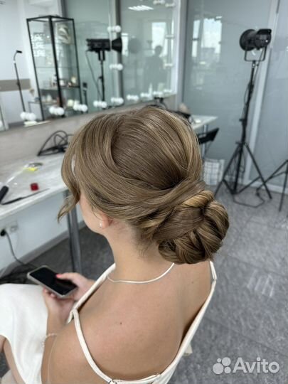 Прически свадебные вечерние