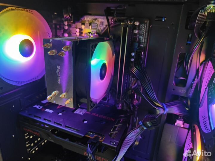 Игровой пк ryzen 5 RX6600