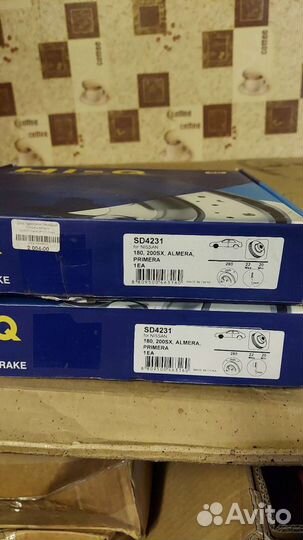 Тормозные диски nissan almera n16/ Primera(P11)