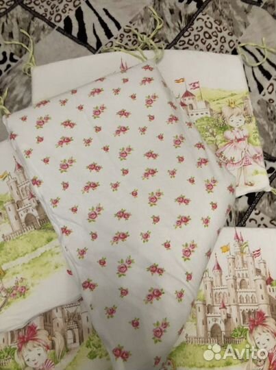 Бортики в детскую кроватку