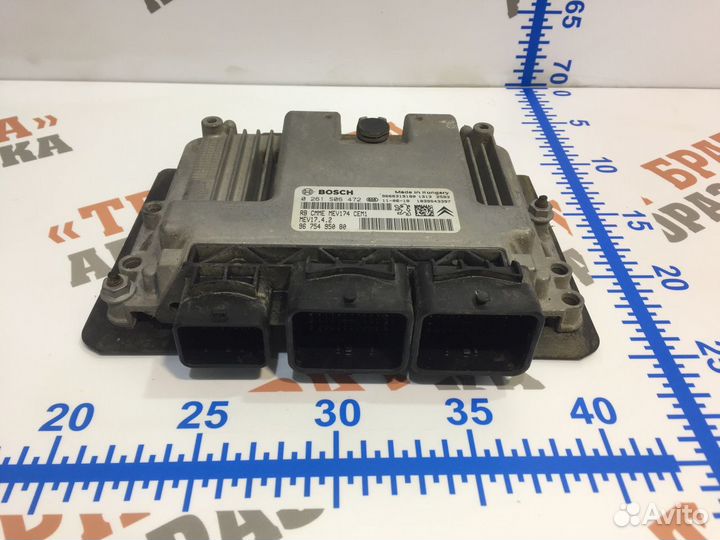 Ситроен Берлинго Блок управления двигателем