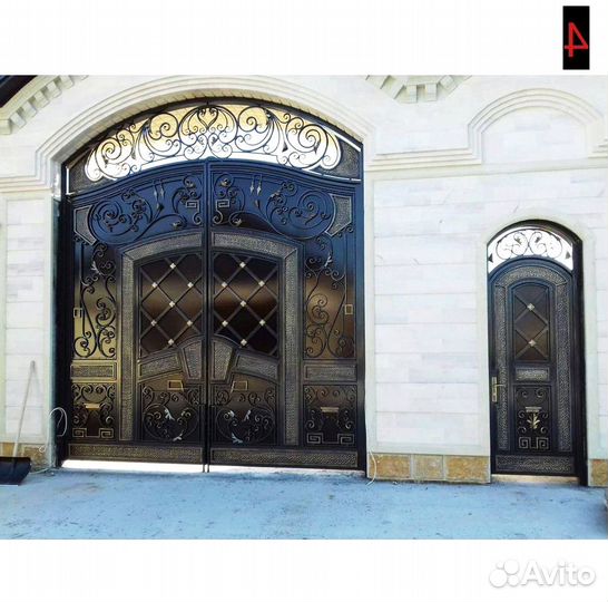 Кованные ворота