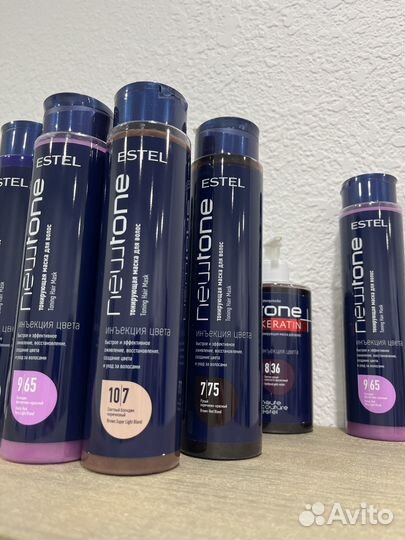 Маска тонирующая тоник для волос