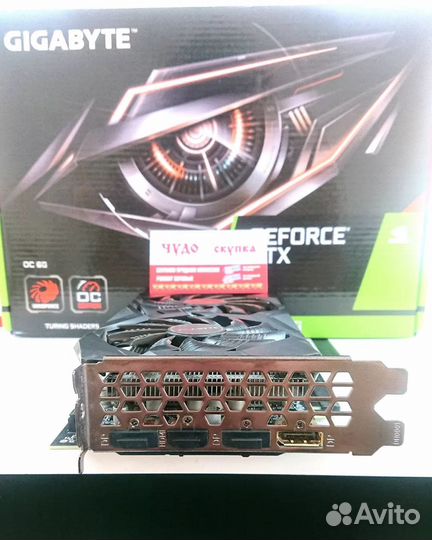 Видеокарта Gigabyte nvidia GeForce GTX 1660 Ti 6Gb