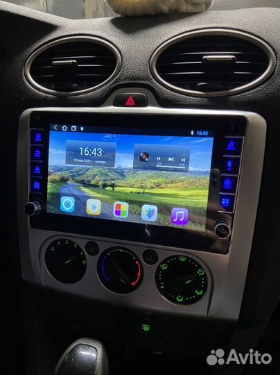 Магнитола Ford focus 2 механические кнопки