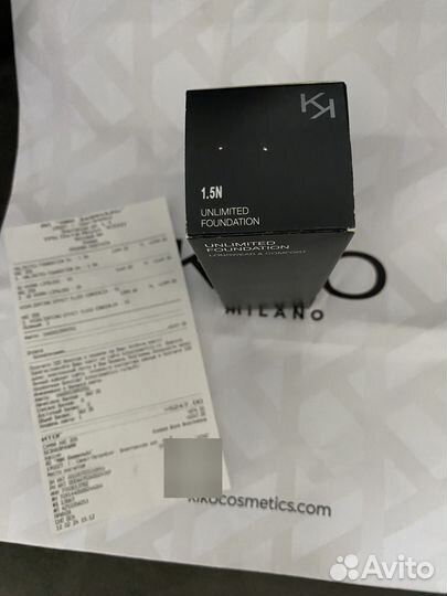 Тональный крем KiKO unlimited foundation