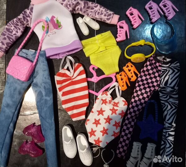 Аутфит Барби. Одежда, аксессуары