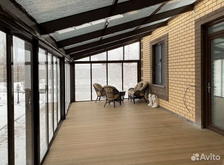 Остекление террасы