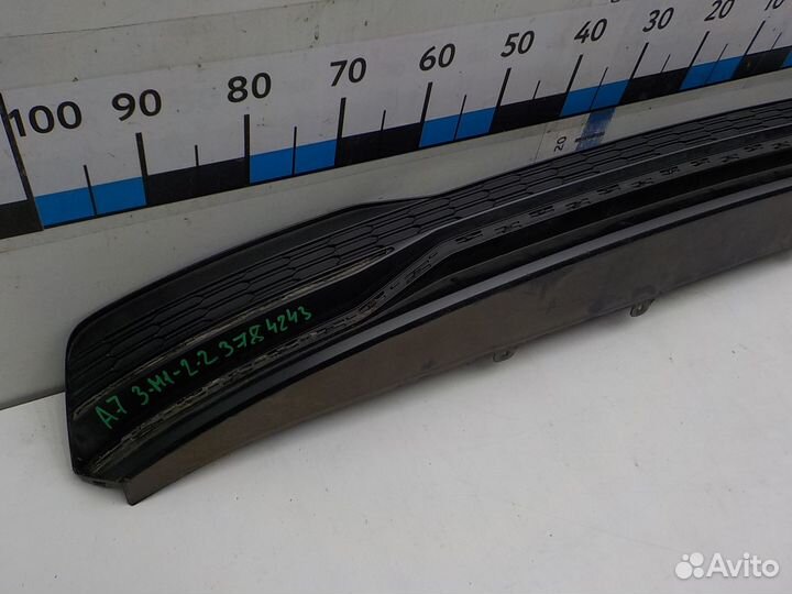 Спойлер (нижняя часть) бампера заднего Audi A7 201