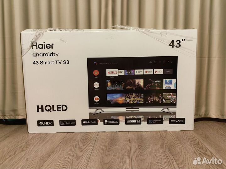 Телевизор Haier 43 SMART TV MX Б/У