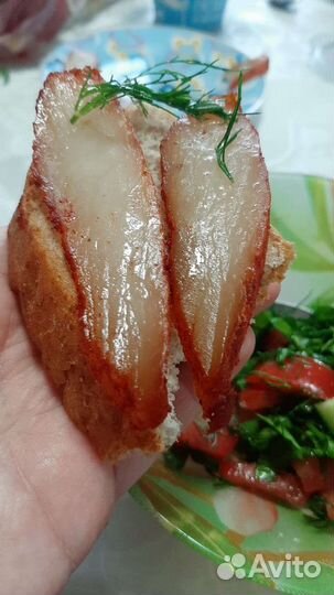 Курдюк копченный