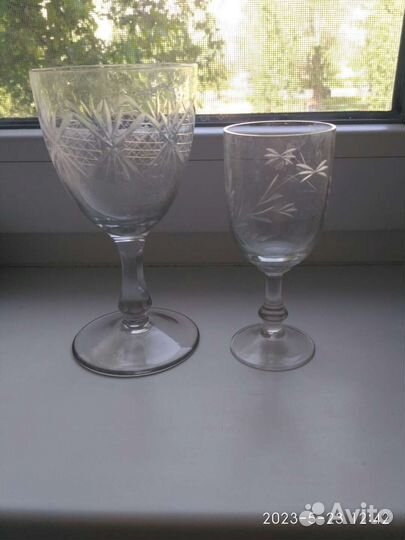 Хрустальные бокалы