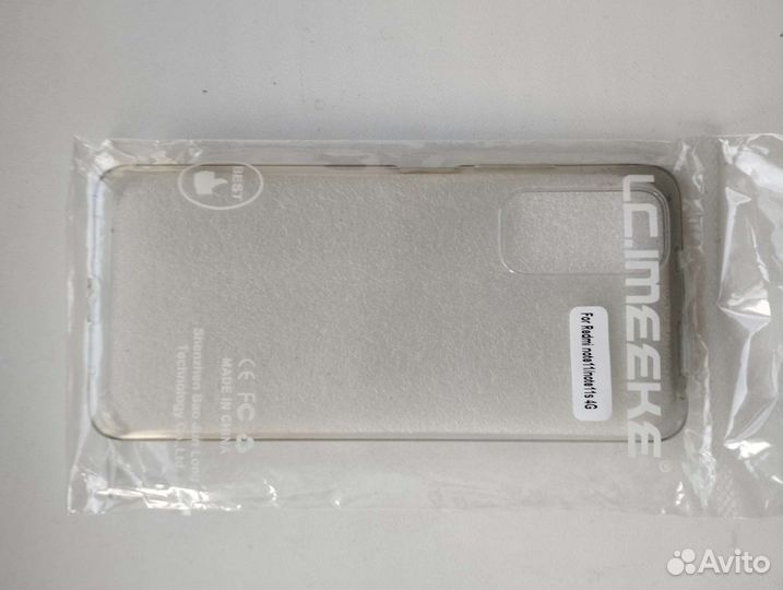 Прозрачный силиконовый чехол на Redmi Note 11