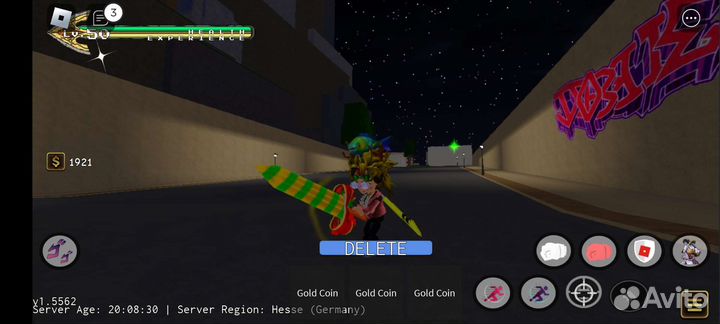 Yba candy cane sword и festive blade