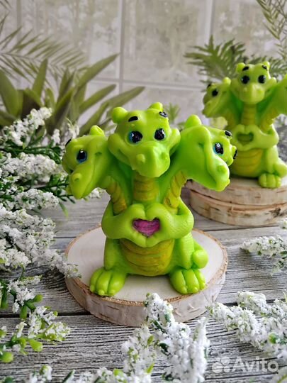 Мыло ручной работы Дракон