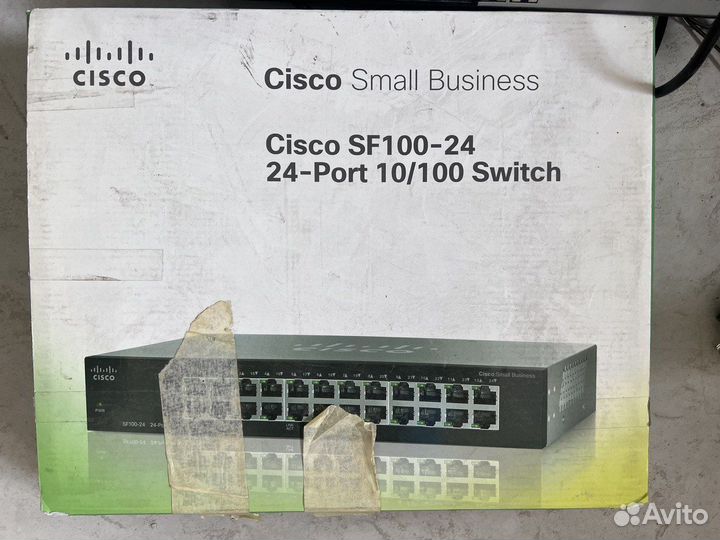 Коммутатор cisco SF100-24