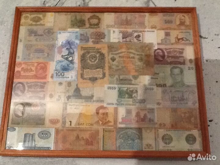 Панно из банкнот