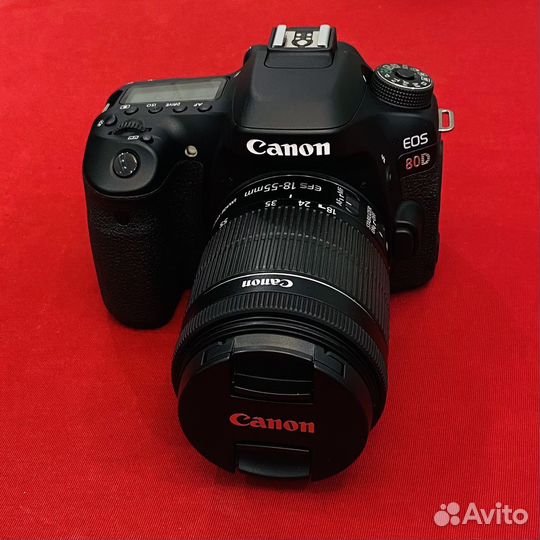 Canon 80d kit 18-55mm