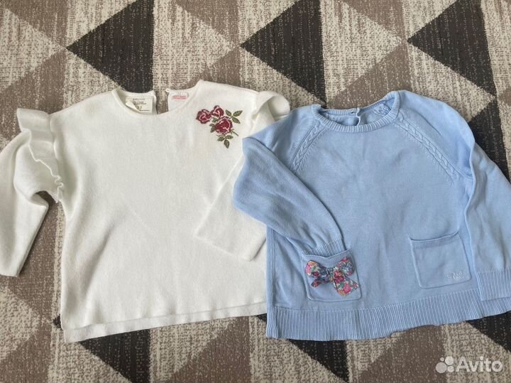 Кофточки для девочки 86-92 zara ralph lauren