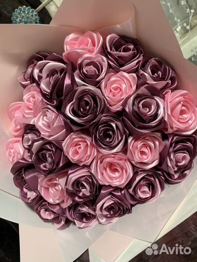 Атластные розы