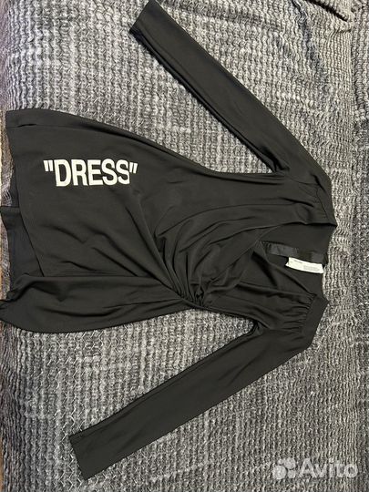 Off-white dress black