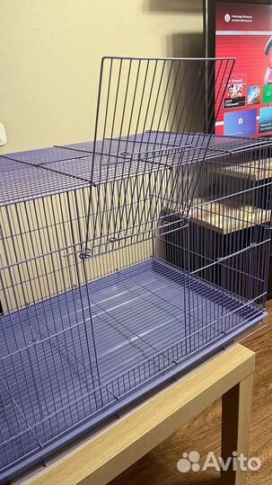 Triol Клетка 504 для птиц, эмаль, 760х460х455мм