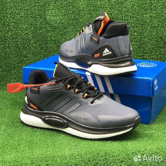 Кроссовки Adidas Серого Цвета, Размеры 41-45, в Ко