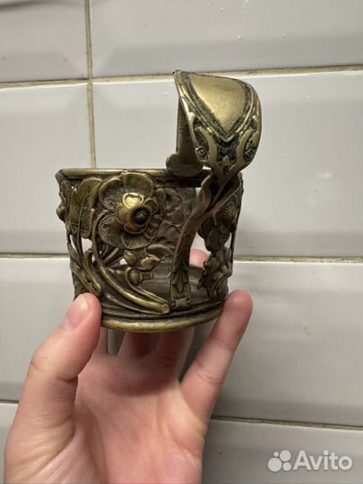 Старинный подстаканник