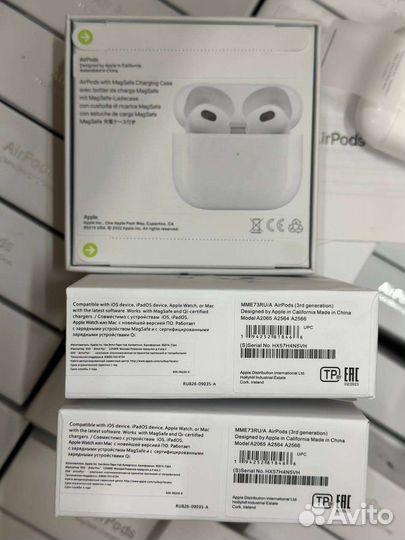 Беспроводные наушники airpods 3