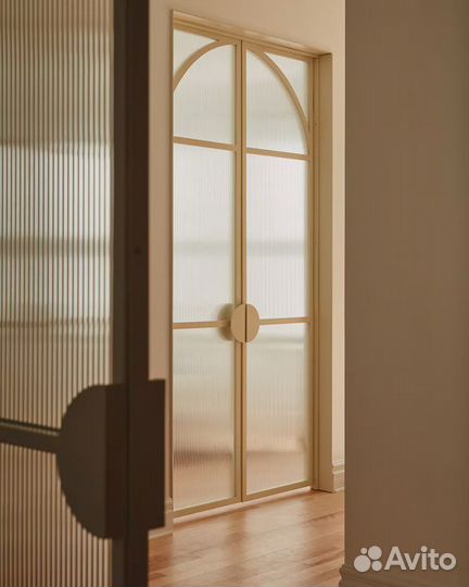 Перегородка лофт раздвижная