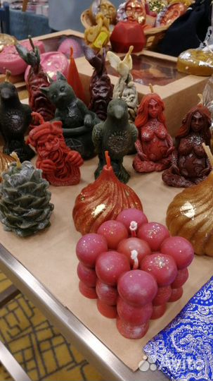 Свечи из натурального воска