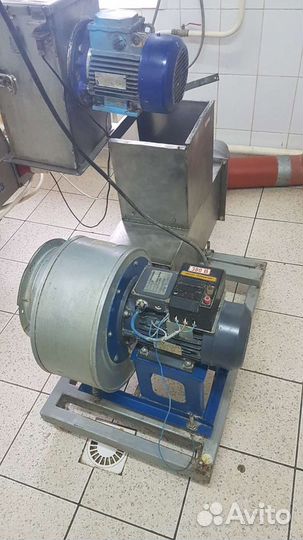 Экструдер для модиф-го крахмала,кукурузных палочек