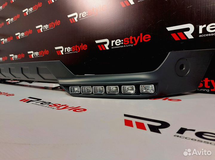 Губа передняя Mercedes-Benz G-Class AMG leepgu